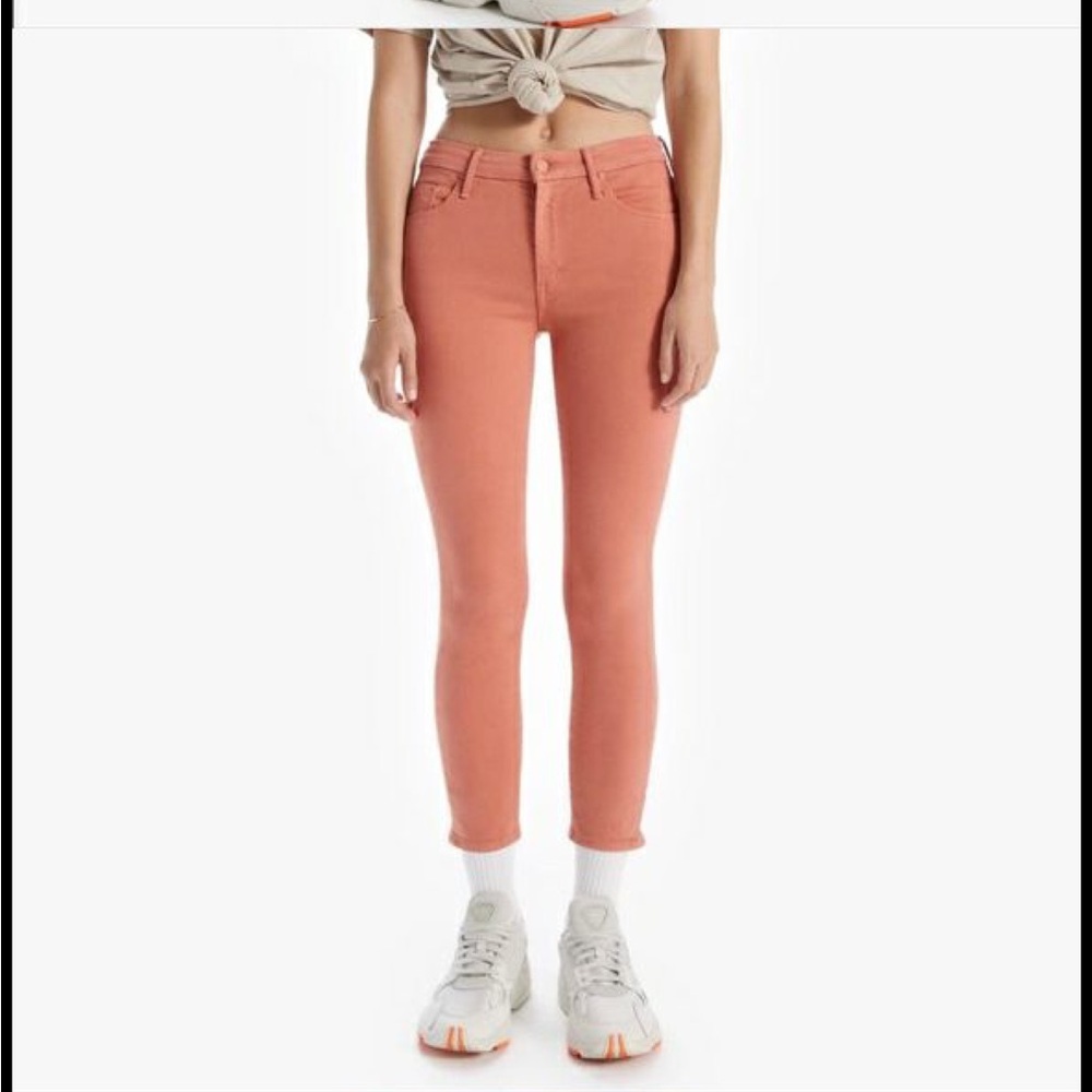 MOTHER| HIGH WAISTED LOOKER CROPPED